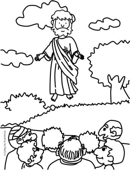 Jesus christ ascension coloring pages and line art drawing images. Jesus Ascension Coloring Page | Ascension of jesus, Sunday ...