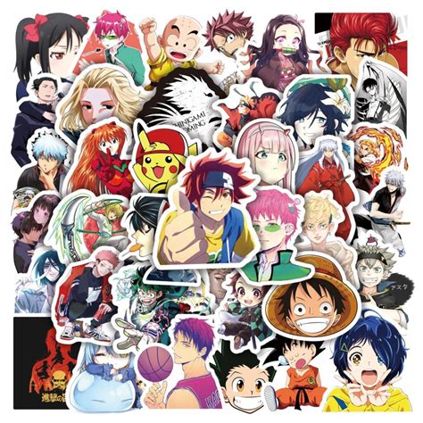 Classic Anime Sticker Pack Culture Of Gaming