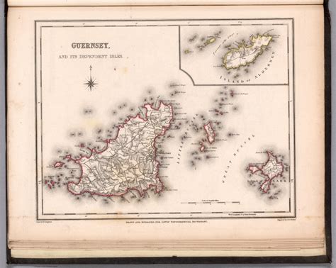 Guernsey And Its Dependent Isles Drawn By R Creighton Engraved By J