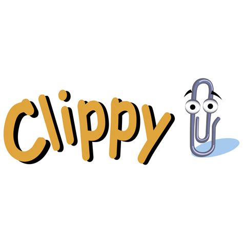Send gifs stickers and emojis in a group chat or in one to one messages. Microsoft Clippy Logo PNG Transparent & SVG Vector ...