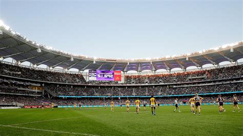 afl grand final venue 2021 optus stadium start time finals bye week when why mcg contract