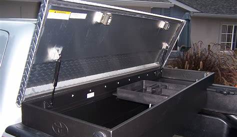 toyota tacoma tool box and bed cover