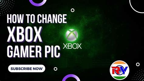 How To Change Xbox Gamer Profile Picture Youtube