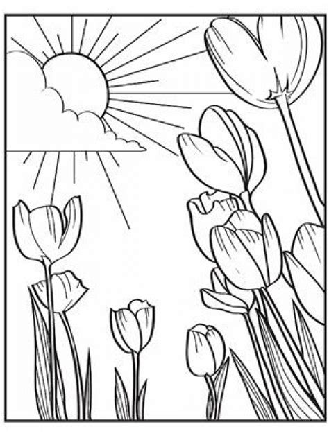 These worksheets are a fun a activity to keep kids entertained on a rainy spring day. Get This Spring Coloring Pages Free to Print j6hdb
