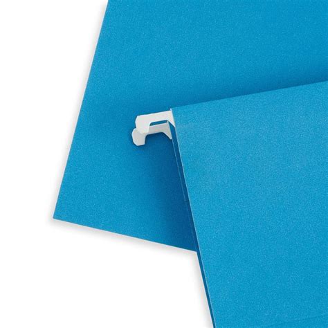 Blue Summit Supplies 25 Hanging File Folders Letter Size Assorted Co