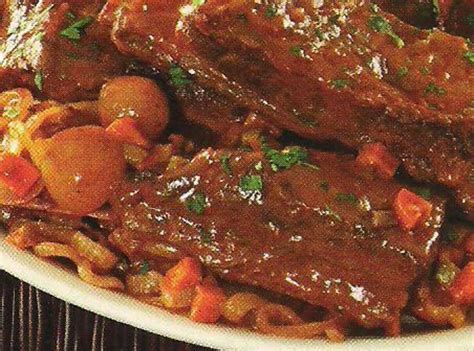 Crock pot ribs recipe | men's health. Six Hour Braised Short Ribs Pot Roast Style | Just A Pinch Recipes