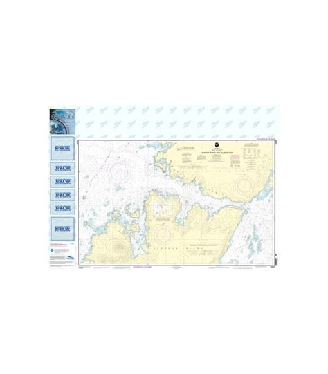 Oceangrafix Noaa Nautical Charts 16605 Shuyak Strait And Bluefox Bay
