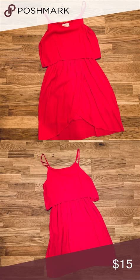 Hot Pink Spaghetti Strap Dress Size M Hot Pink Dresses Dresses Spaghetti Strap Dresses