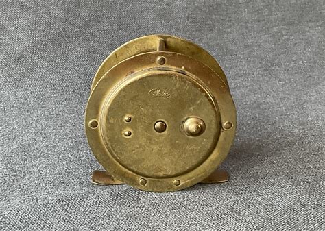 Milbro Brass English Fly Fishing Reel Lava Creek Trading Company