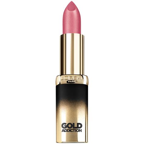 Loreal Paris Colour Riche Gold Addiction Satin Lipstick Rose Gold