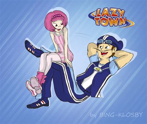 Sportacus And Stephanie By Bing Klosby On Deviantart