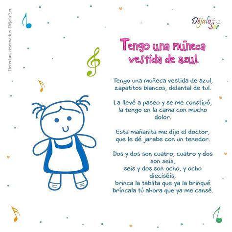 Canciones Infantiles Preschool Poems Preschool Spanish Teaching