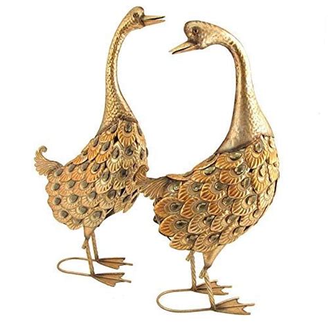 These fun decorations will give your yard some springtime color and pizazz for the easter holiday. Amazon.com : TisYourSeason Gold Metallic Geese Lawn ...