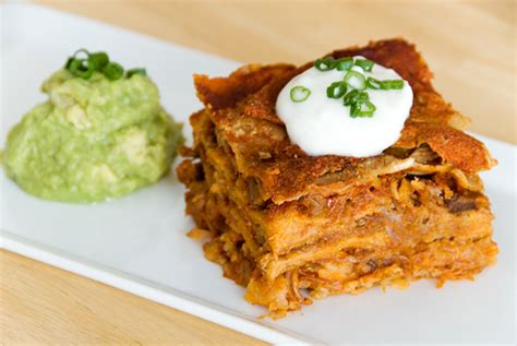 Stacked Chicken Enchiladas Recipe Use Real Butter