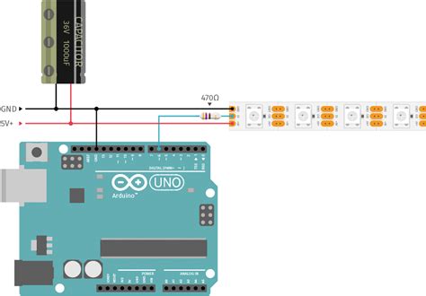 Ende Fee Station Arduino Ws B Uhr Maler Villa Redaktionell