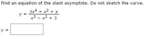 How To Find The Equation Of A Slant Asymptote Tessshebaylo