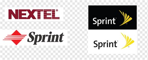 Logo Sprint Corporation Nextel Communications Nyse S Design Texto