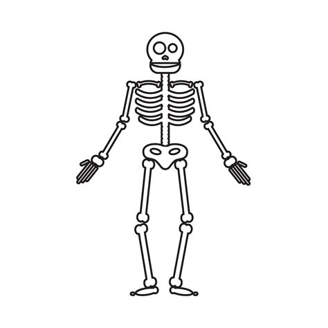 Happy Halloween Skeleton Illustration 2926871 Vector Art At Vecteezy