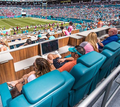 Where To Find Premium Seating At Hard Rock Stadium