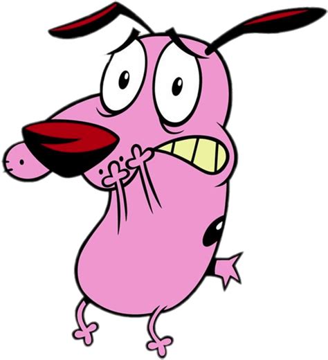 Cartoon Courage The Cowardly Dog Drawing Clipart Full Size Clipart