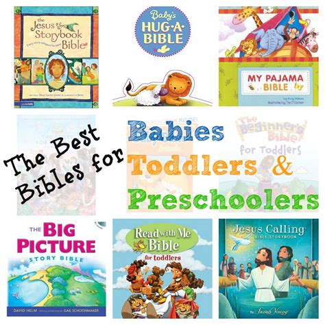 Best Childrens Bibles For Babies To Preschoolers 2019 I Can Teach My