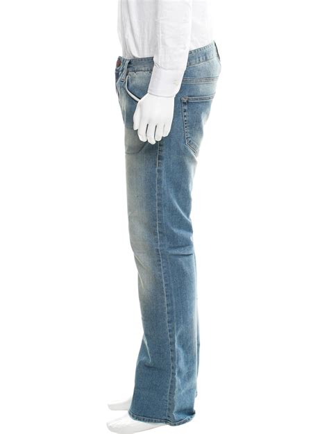 Ari Distressed Flat Front Jeans W Tags Clothing Wari021000 The