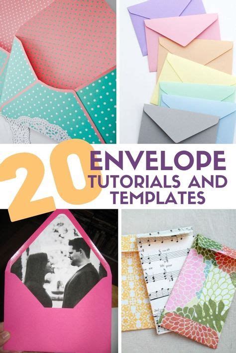 Top 20 Paper Envelope Making Tutorials From Pinterest Handmade