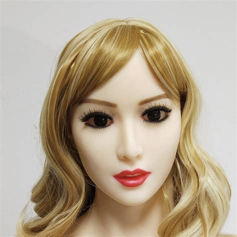 Tpe Oral Sex Doll Head Fits 140cm To 176cm Life Size Realistic Love Doll With Customize Wig And