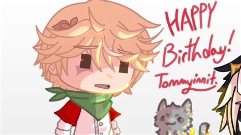 Happy Birthday Tommyinnit Speed Paintedit Youtube