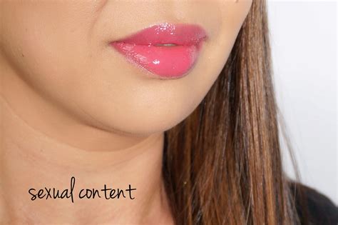 1 nars lipgloss sexualcontent swatch the beauty look book