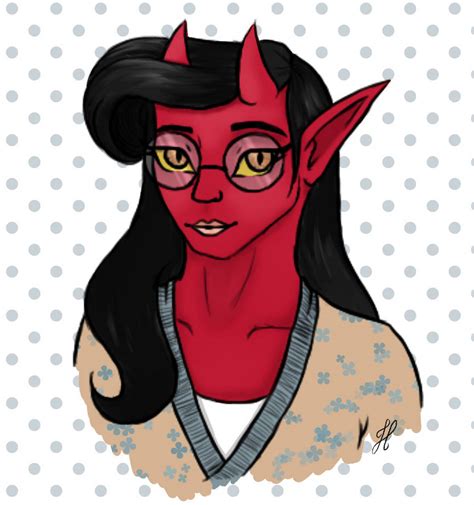 Demon Girl Drawing Free Download On Clipartmag