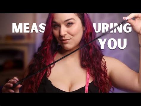 ASMR Flirty Girl Measures You For No Reason Up Close Personal