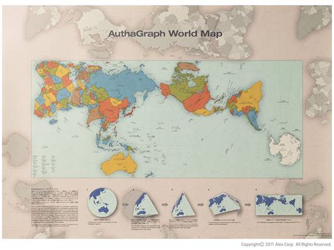Authagraph World Map A New World Map Reengineered To Represent The