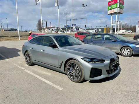 Bmw I4 M50 Fully Charged Frozen Grey Metallic Porrasperä 2022