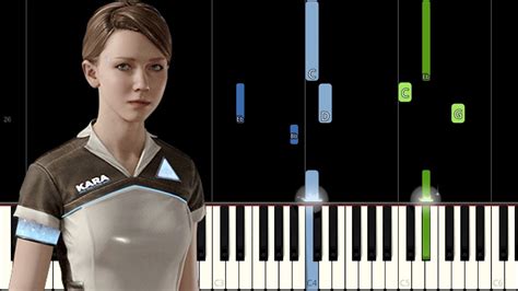 Detroit Become Human Kara Theme Piano Tutorial Synthesia Youtube