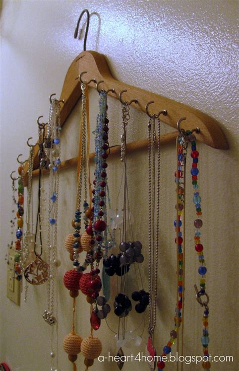 A Heart For Home Finished Friday Easy Diy Necklace Holder