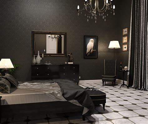 13 Gothic Bedroom Decor Ideas To Create A Sense Of Mysticisim Homenish