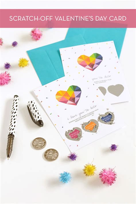 Mixing quickly will cause bubbles, so try mixing slowly. How to: Make Your Own Custom Scratch-Off Valentine's Cards ...