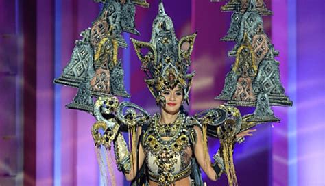 miss indonesia wins best national costume miss universe