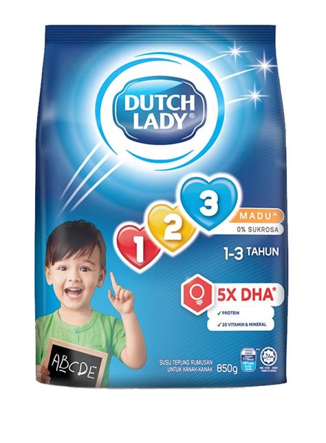 Dutch Lady 123 Milk Dutch Lady