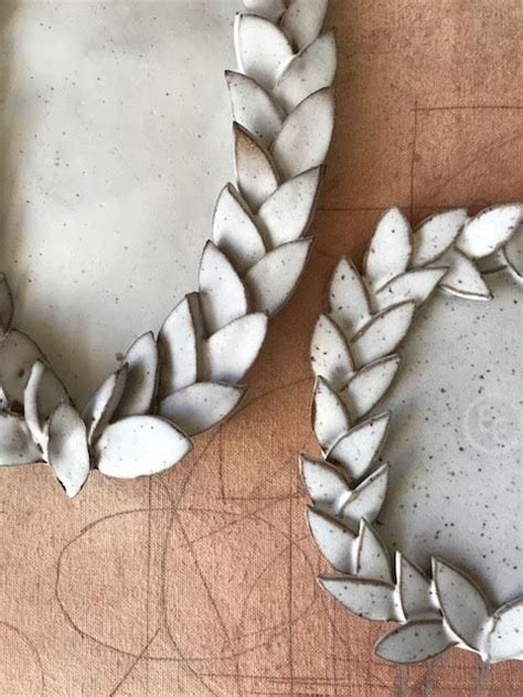 Details Of My Caesar Platters Inspired By Laurel Wreaths Laurel