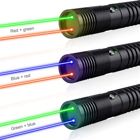 Jshfei 2 In 1 4 Modes Power 532nm Green 650nm Red 450nm Blue Laser