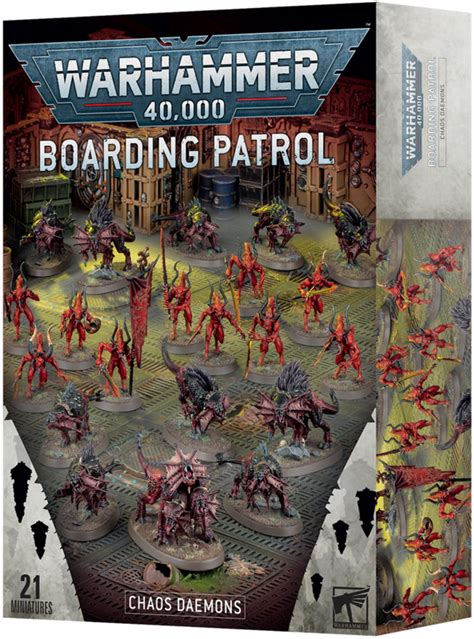 Warhammer 40k Chaos Daemons Boarding Patrol Chaos Cards