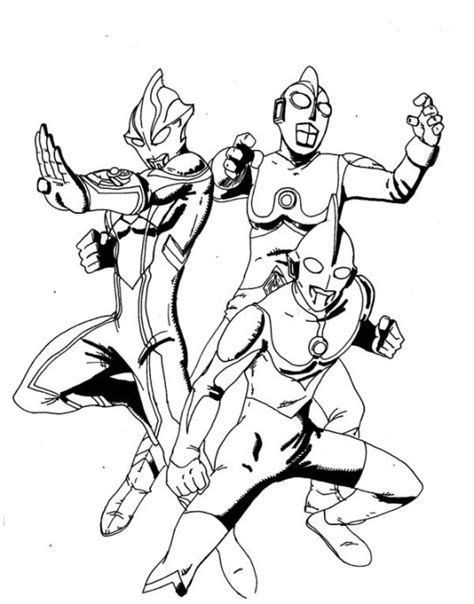 Cara menggambar ultraman mebius dengan mudah dan cepat how to draw. Gambar Mewarnai Ultraman Terbaru