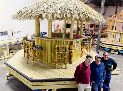 dowd on drinks ready for summer floating tiki bars are here