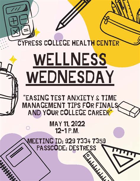 Wellness Wednesday Cypress College