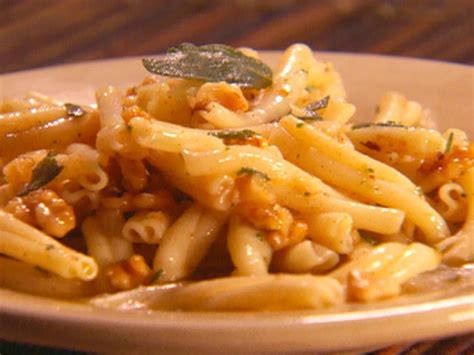 Twisted Pasta With Brown Butter And Walnuts Recipe Dave Lieberman