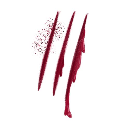 Claw Mark Blood Wound Scary Element Free Download Claw Mark Blood