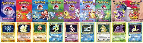 The Original Pokemon Tcg Decks And Their Respective Holographics R