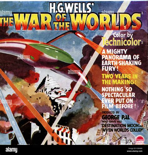 The War Of The Worlds Poster Hi Res Stock Photography And Images Alamy